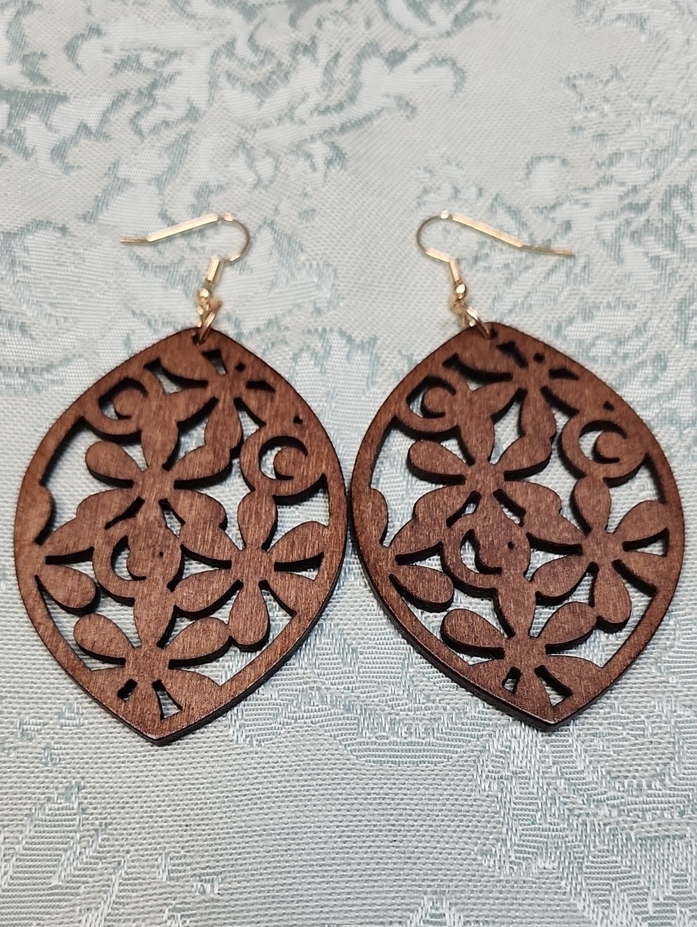 Real Wood Boho Style Earrings!